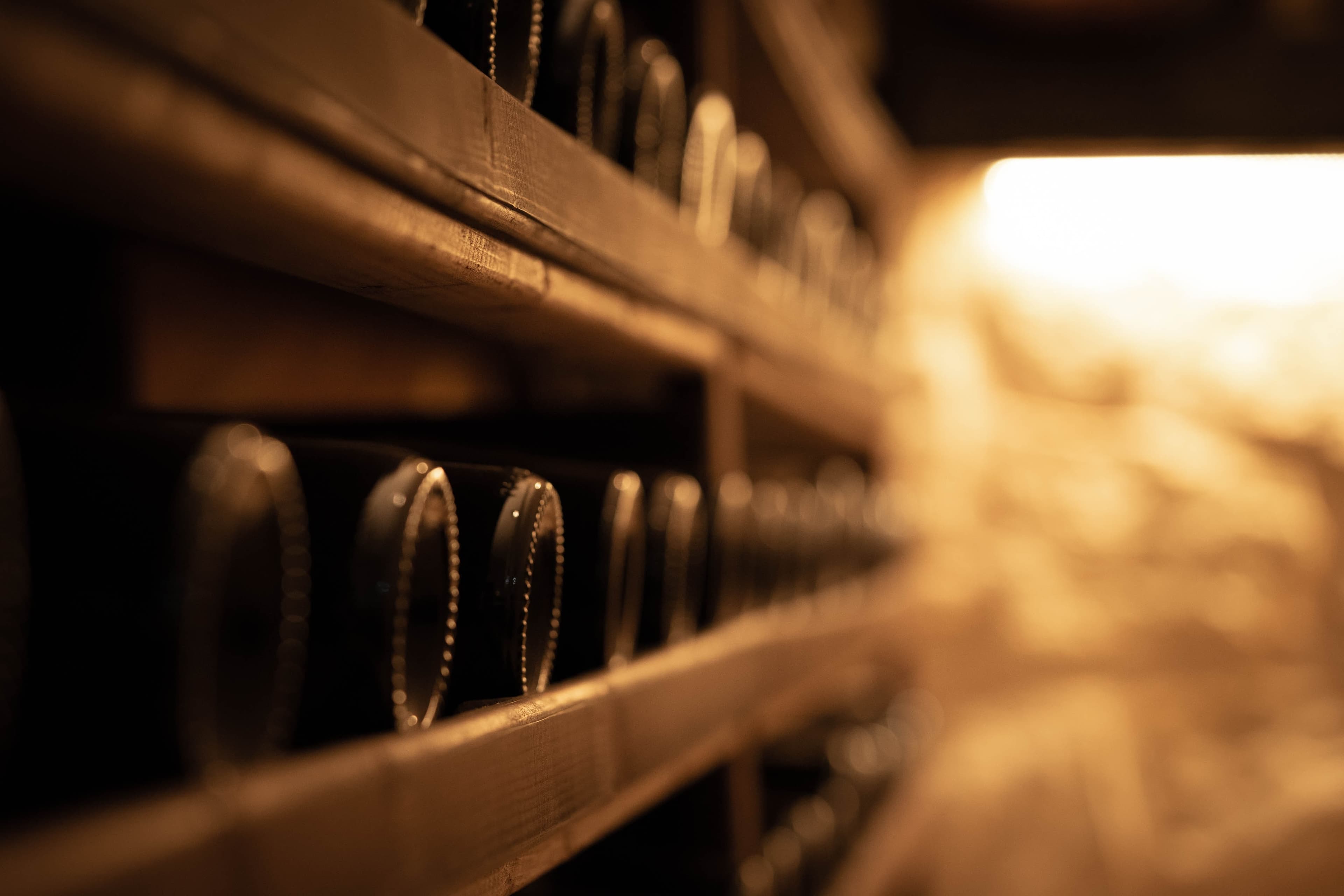 A wine cellar